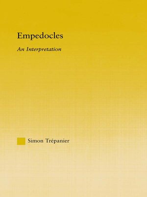 cover image of Empedocles